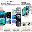 2025New 2.01" Women Smartwatch Bluetooth Call Heart Rate Blood Oxygen Sleep Tracker Sport Smart Watch Women Men for IOS Androird